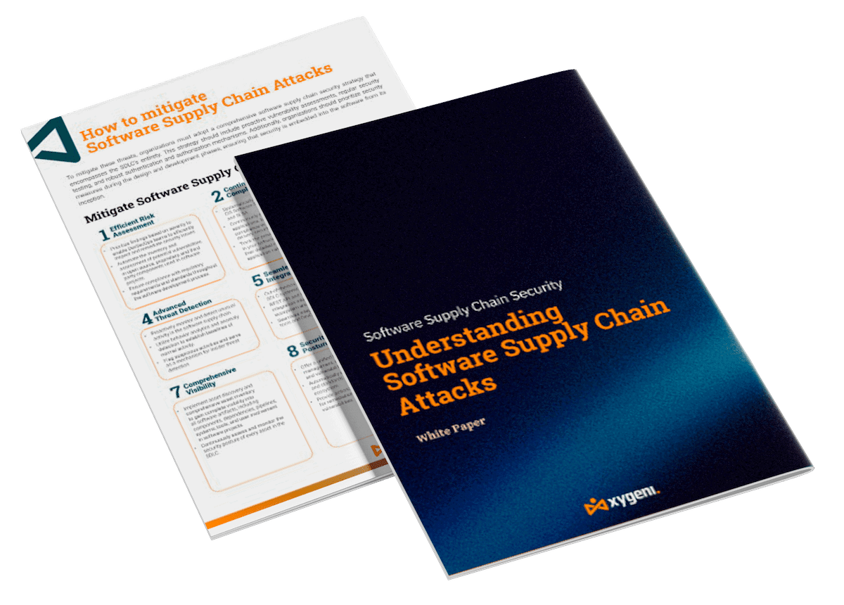 下载白皮书- 软件供应链攻击| Xygeni