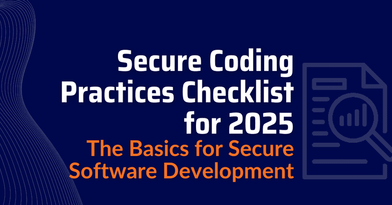 secure coding practices checklist - secure software development - ssdlc