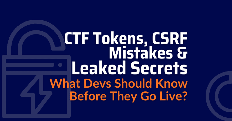 CTF token - invalid csrf token - google ctf