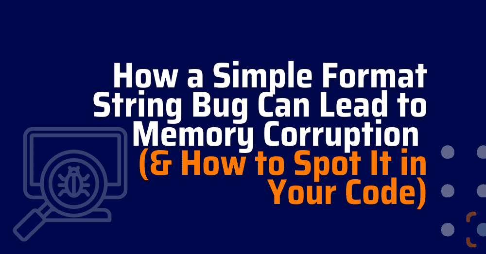 format string bug -format string vulnerability - memory corruption