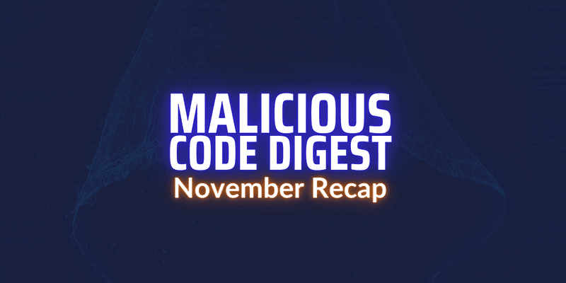 MALICIOUS CODE november