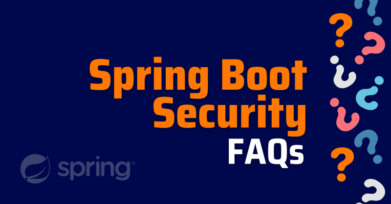 Spring Boot security - Java Spring Boot - Spring Boot security best practices
