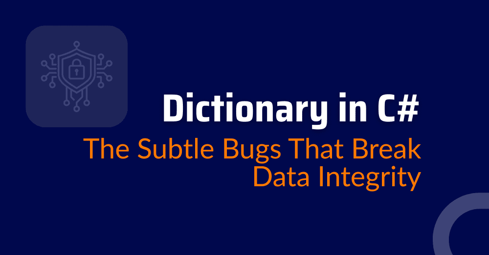 c# dictionary - dictionary in c sharp - dictionary c# - data integrity -concurrency